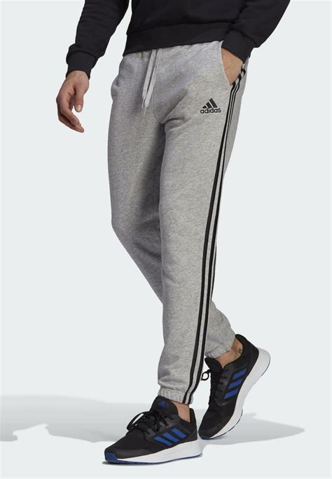 adidas hose grau mit schwarzen streifen|Graue Hosen .